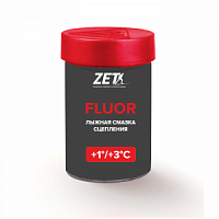 Мазь скольжения ZET Fluor Red  (+1C +3C) 30г.